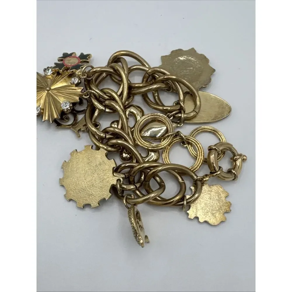 Miss Tina Taste of Couture Gold Bracelet with TM Circular Monogram